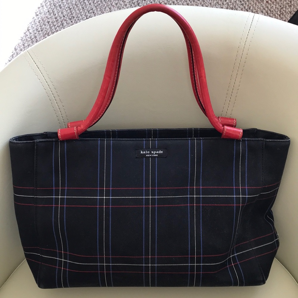 kate spade plaid bag